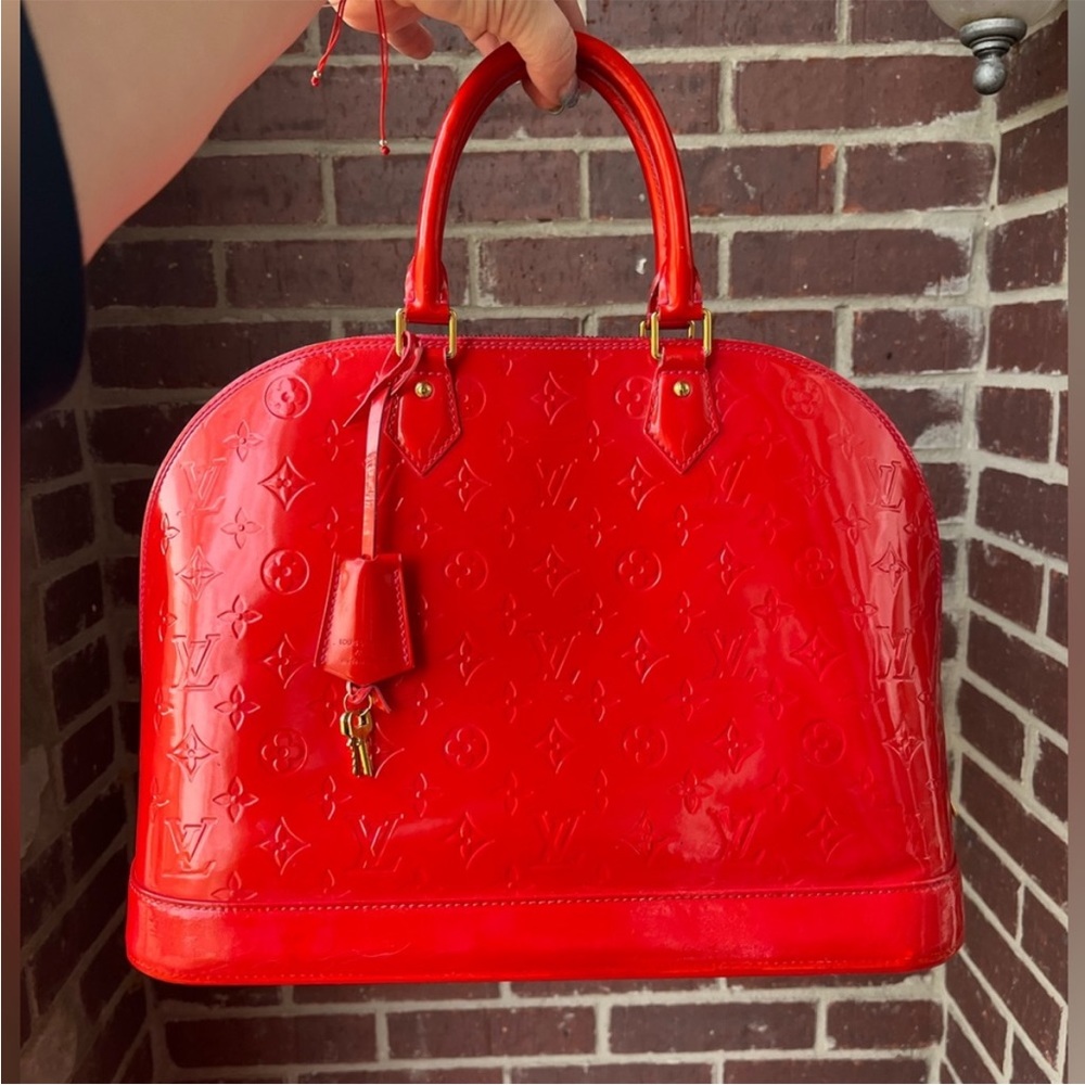 Authentic Louis Vuitton Alma Vernis GM - Picture 1 of 16